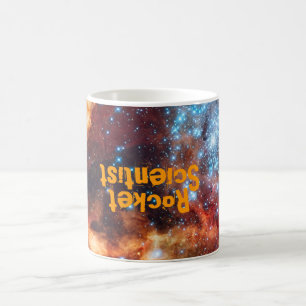 Caneca De Café Cientista de Foguetes Nascimento de Estrelas Aglo