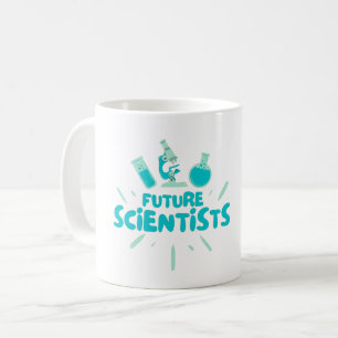 Caneca De Café Cientista do Futuro - Vida de Laboratório
