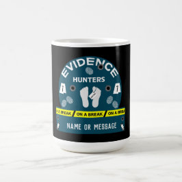 Caneca De Café Cientista forense investigador criminalístico