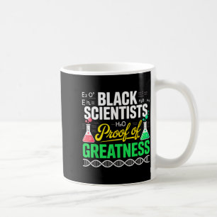 Caneca De Café Cientistas Negros Provas de Grandeza História Negr