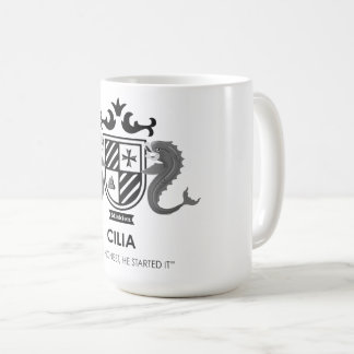 Caneca De Café Cilia Crest Mug