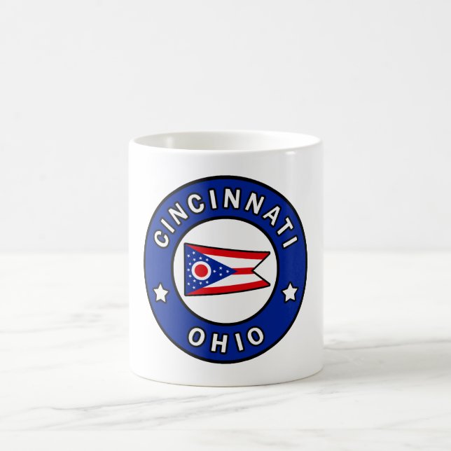 Caneca De Café Cincinnati Ohio (Centro)
