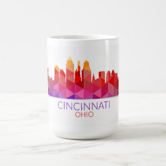 Caneca De Café Cincinnati, Ohio Souvenir Mug 2 - Colorida Mug