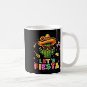 Caneca De Café Cinco de maio cacto mexicano engraçado vamos feste