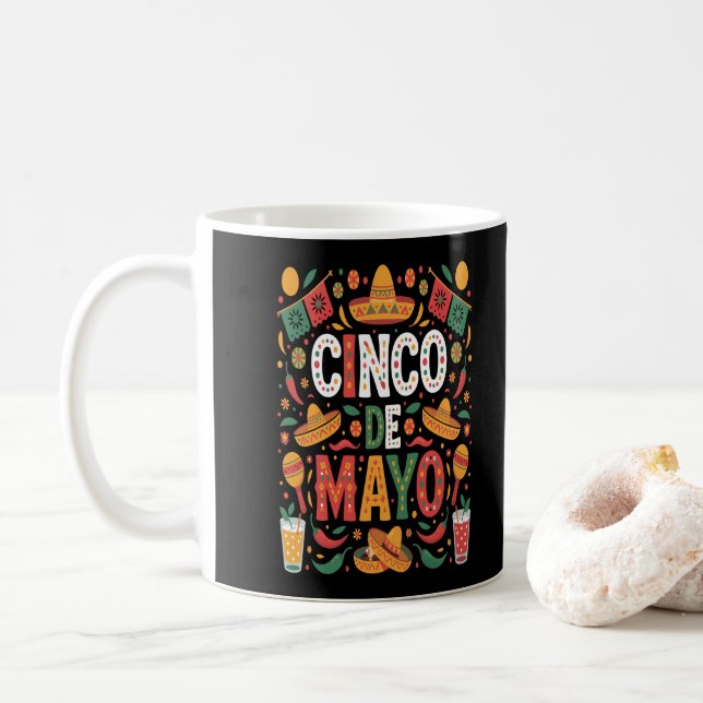 CANECA DE CAFÉ CINCO DE MAYO (Com Donut)