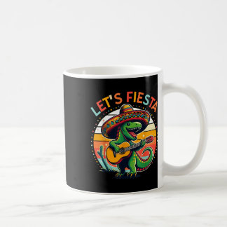Caneca De Café Cinco de Mayo Boys Kids Permite Fiesta Dinossauro