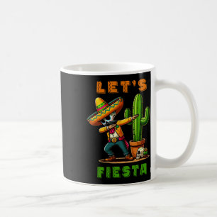 Caneca De Café Cinco De Mayo Cactus Mexicano Poncho Sombrero Hat