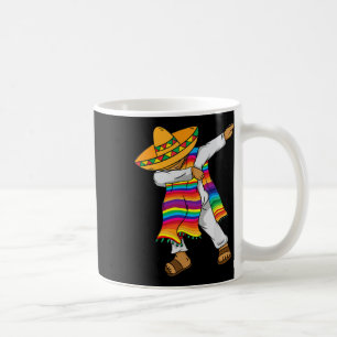 Caneca De Café Cinco De Mayo Dabbing Poncho Kids Toddler Mexicano