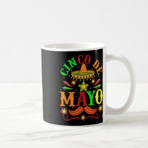 Caneca De Café Cinco De Mayo Lets Fiesta Squad 5 De Mayo Mexicano