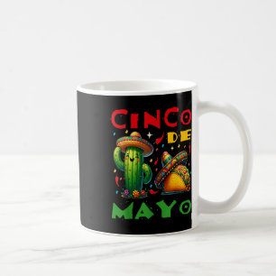 Caneca De Café Cinco De Mayo Mexicano Fiesta Squad 5 De Mayo Para
