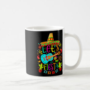 Caneca De Café Cinco De Mayo Mexicano Guitar Cactus Women Men