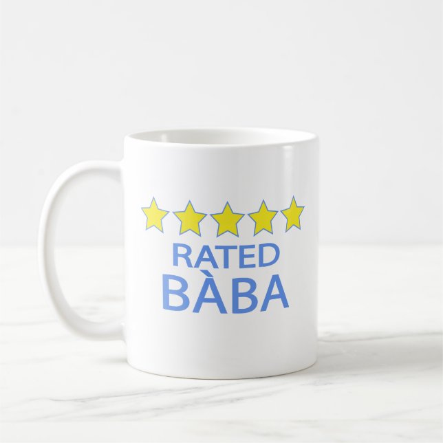 Caneca De Café Cinco estrelas Bàba (Esquerda)