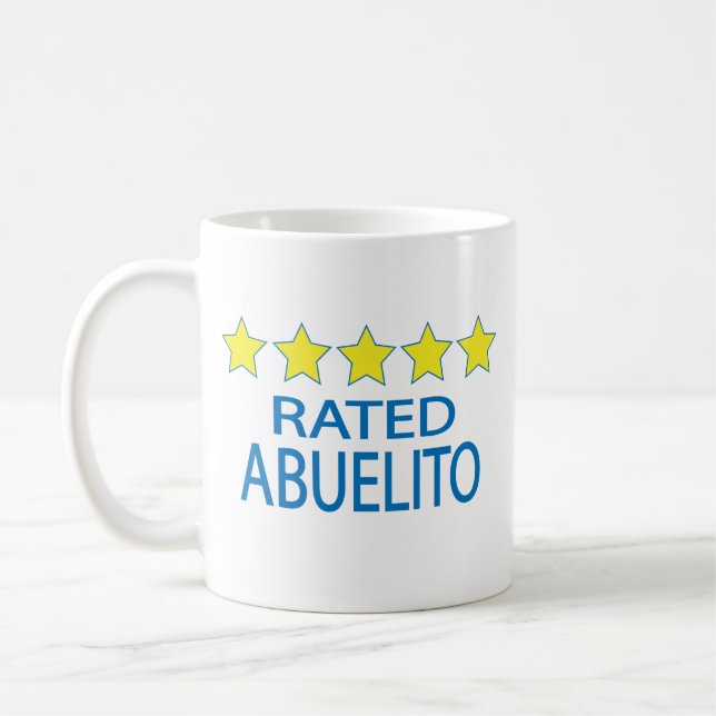 Caneca De Café Cinco Estrelas Vovô (Esquerda)