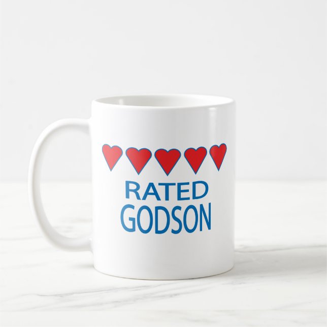 Caneca De Café Cinco Heart Godson (Esquerda)