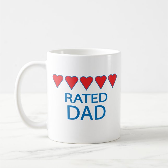 Caneca De Café Cinco Pais de coração (Esquerda)