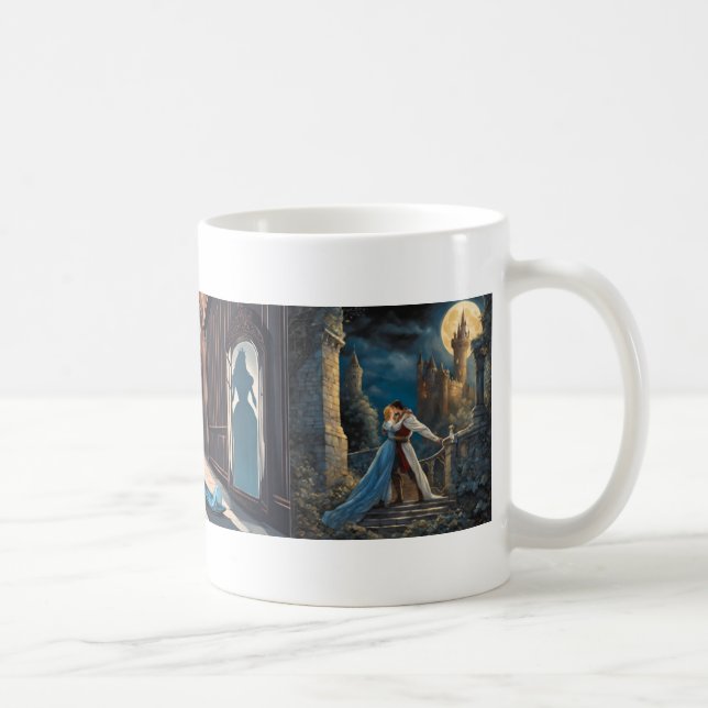 Caneca De Café Cinderella Grimm Brothers (Direita)