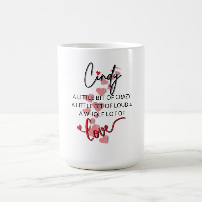 Caneca De Café Cindy Love (Centro)