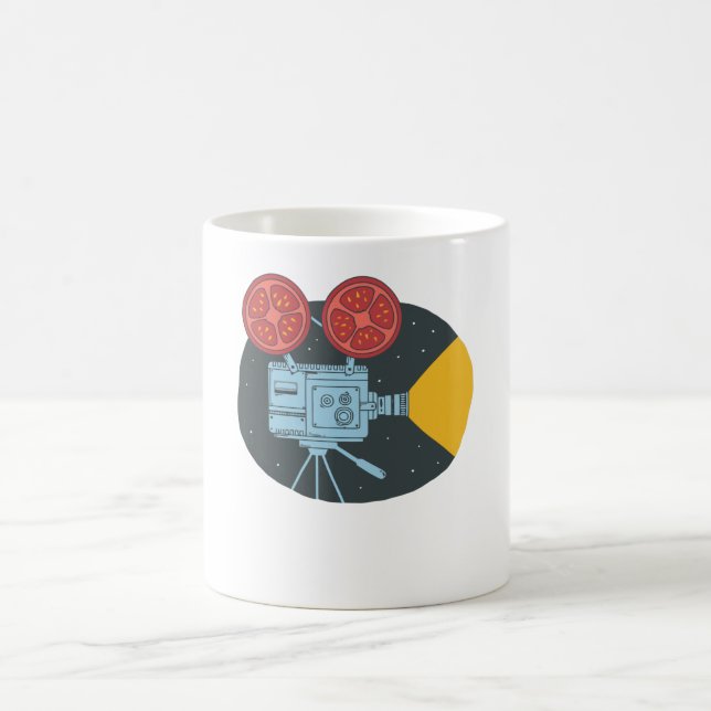 Caneca De Café Cinema de Tomate (Centro)