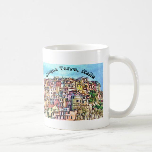 Caneca De Café Cinque Terre, Italia (Direita)