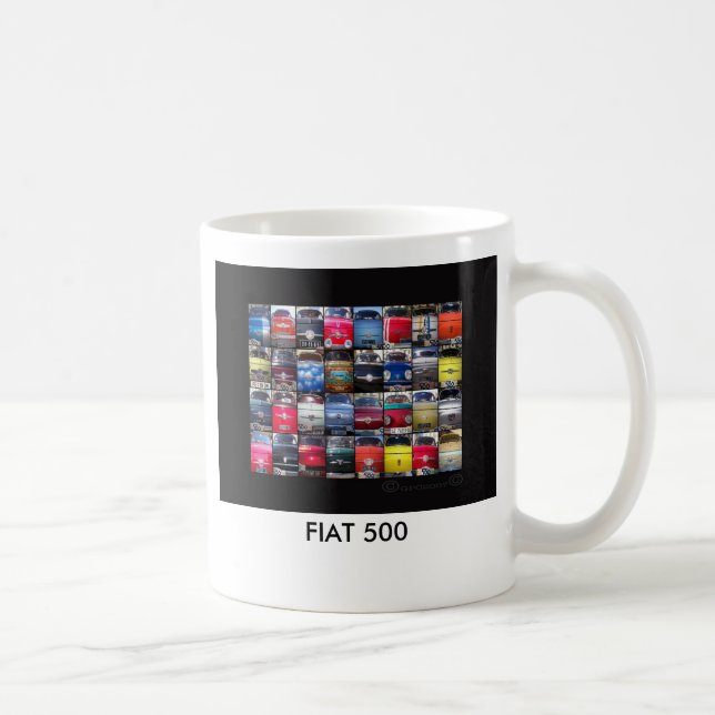 Caneca De Café cinquini2SCREEN, FIAT 500 (Direita)