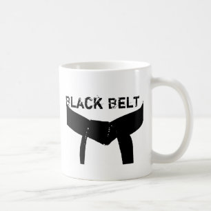 Caneca De Café Cinturão negro básico das artes marciais