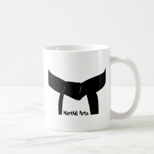 Caneca De Café Cinturão Negro de Artes Marciais