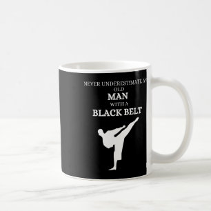 Caneca De Café Cinturão Negro Dizendo Artes Marciais Karate