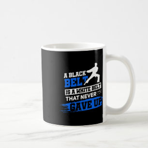 Caneca De Café Cinturão Negro Dizendo Karate Taekwondo Artes Marc