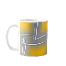 Cinza Arte Retangular