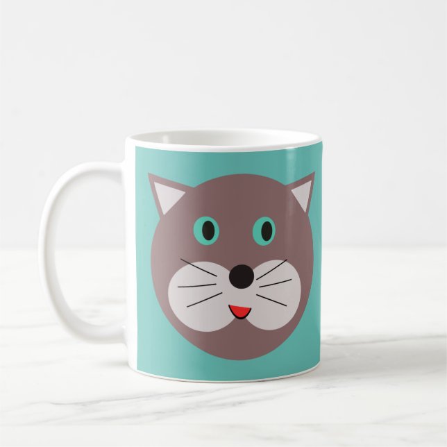 Caneca De Café Cinza Coca-Cola (Esquerda)