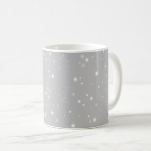 Caneca De Café Cinza de Prata