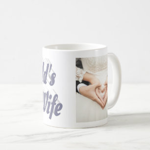 Caneca De Café Cinza Esposa Coffee Mug