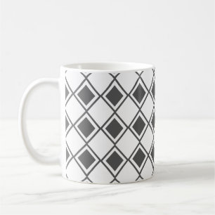 Caneca De Café Cinza Harlequin