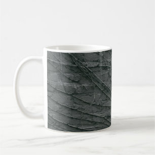 Caneca De Café Cinza pintada parede de tijolos