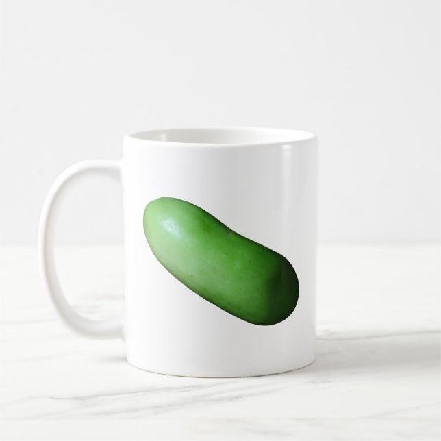 Caneca De Café Cinza Verde (Melão de inverno) (Esquerda)