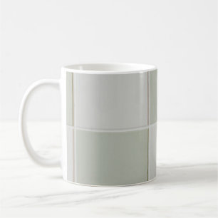 Caneca De Café Cinzas e azulejos brancos