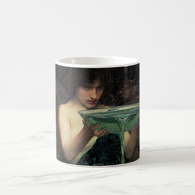 Caneca De Café Circe Invidiosa por John William Waterhouse (Centro)