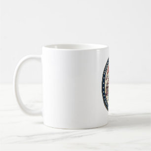 Caneca De Café Circo Patriótico Liberty Patriótico Mestre de Ring