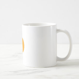Caneca De Café Círculo Sq Castanho Trans-3 O Zazzle MUSEUM