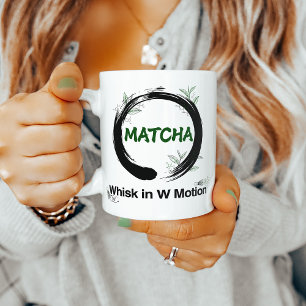 Caneca De Café Círculo Zen da Ciência do Matcha