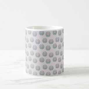 Caneca De Café Círculos Peacock
