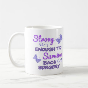 Caneca De Café Cirurgia dorsal das mulheres inspiradoras