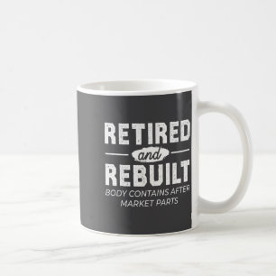 Caneca De Café Cirurgia Engraçada de Quadril e Joelho de Osso Apo
