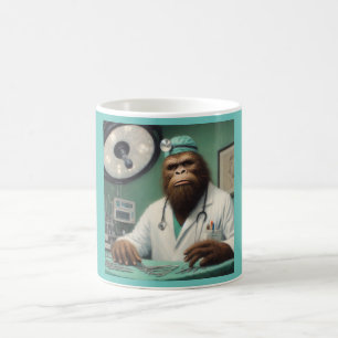 Caneca De Café Cirurgião Bigfoot