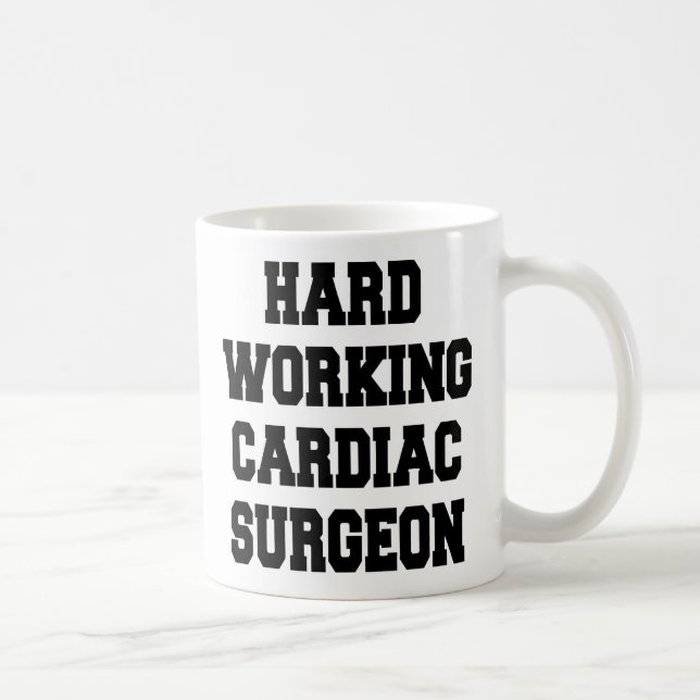 Caneca De Café Cirurgião cardíaco em duro (Direita)