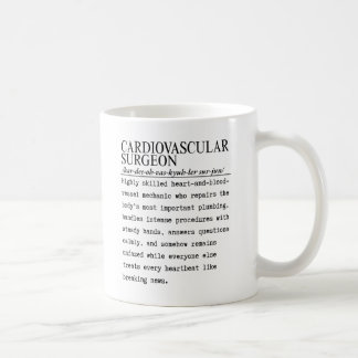 Caneca De Café Cirurgião cardiovascular