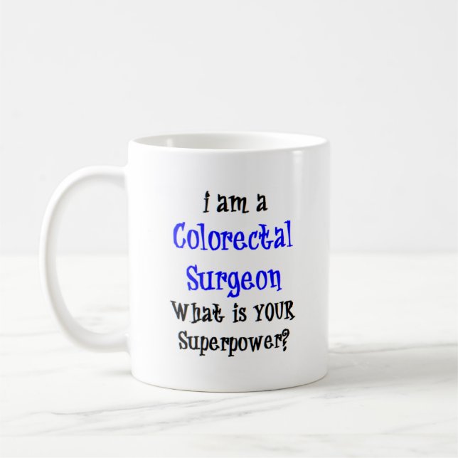 Caneca De Café cirurgião colorectal (Esquerda)