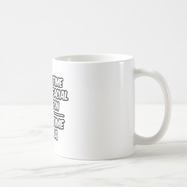 Caneca De Café Cirurgião Maxilofacial... Cheio-Tempo Ninja (Direita)