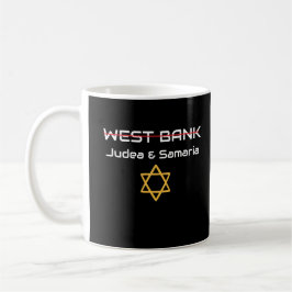 Caneca De Café Cisjordânia, Judea Samaria Israel