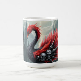 Caneca De Café Cisne da Catedral Carmesim.